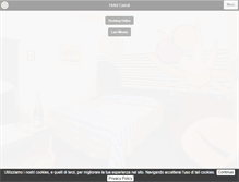 Tablet Screenshot of hotelcairoligenova.com